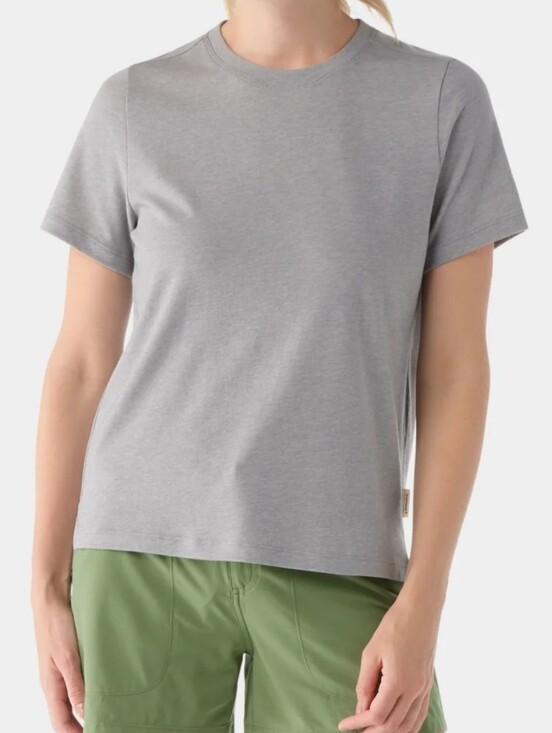 Smartwool Tops - SmartWool Perfect Crew Tshirt Women's Medium Gray